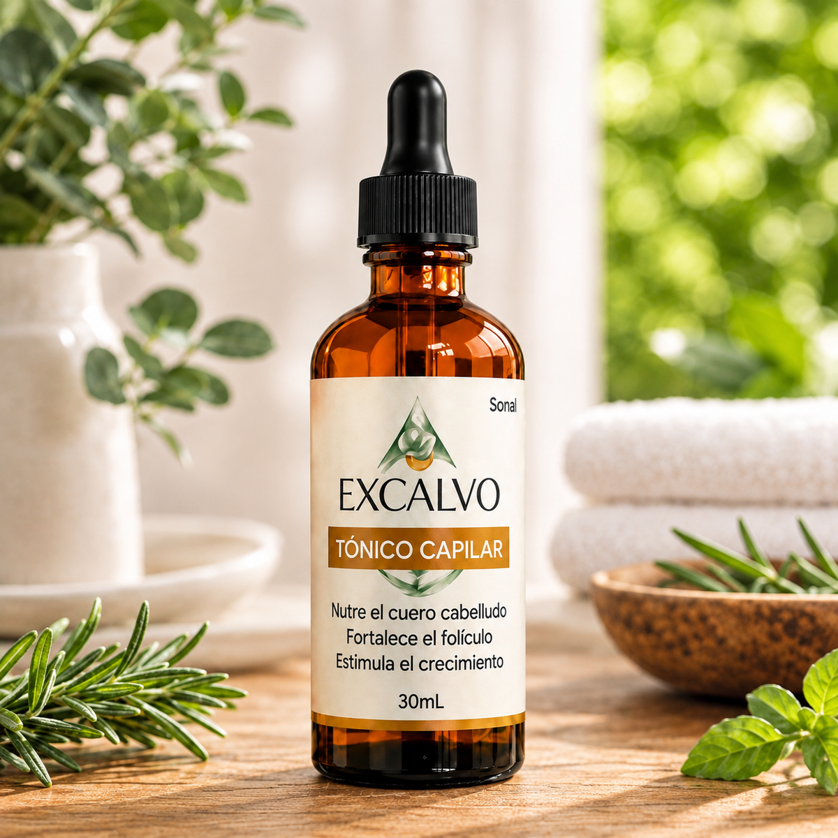 Pack EXCALVO — Shampoo + Tónico Capilar de REGALO🎁