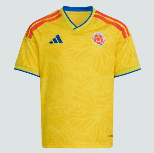 CAMISETA SELECCIÓN COLOMBIA 1.1 AMARRILA MUNDIAL 2026 - BORDADA