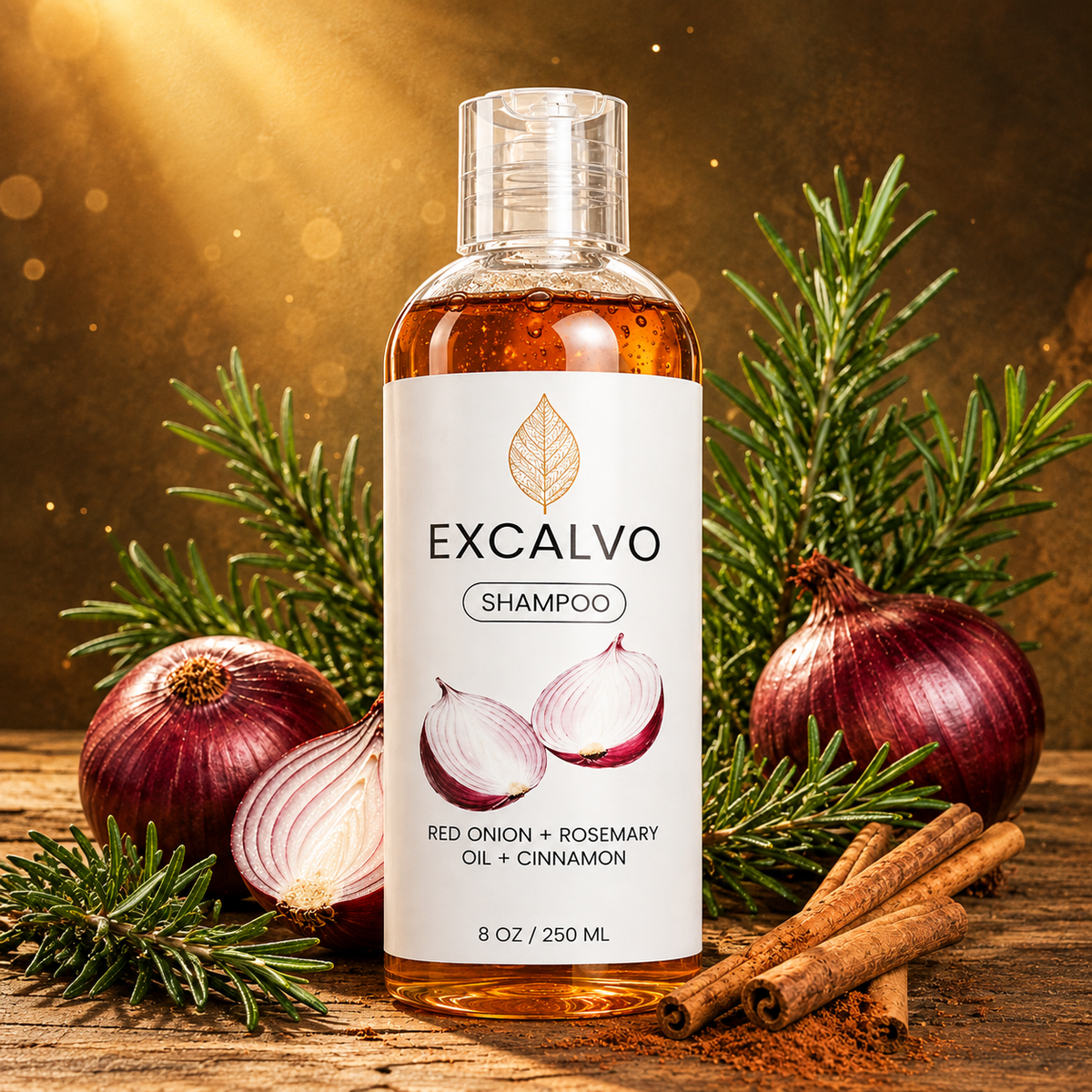 Pack EXCALVO — Shampoo + Tónico Capilar de REGALO🎁