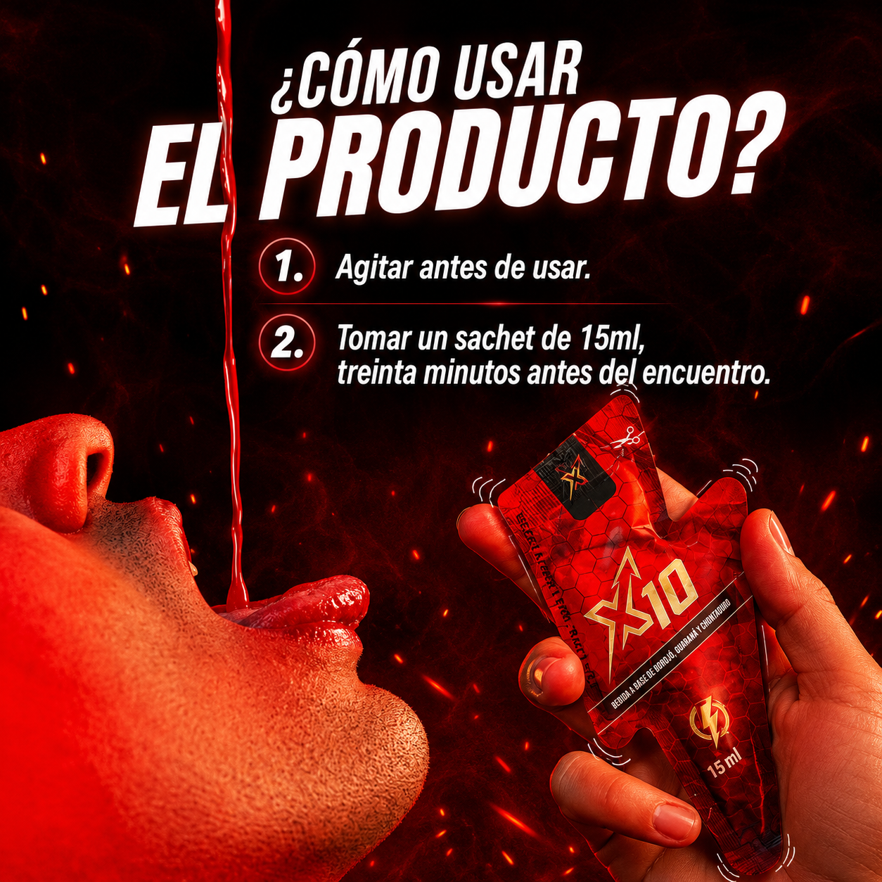 X10 POWER - 7 SOBRES