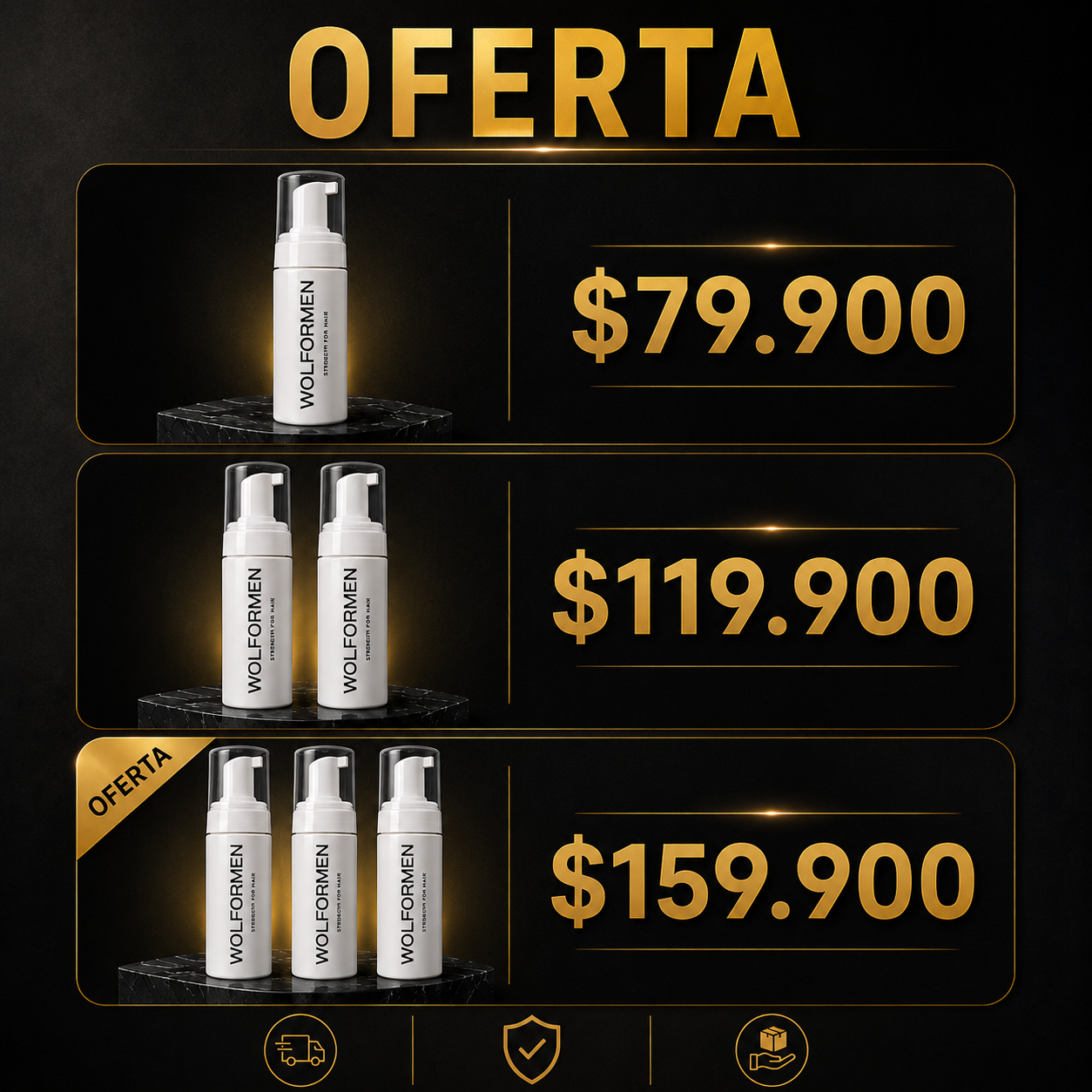 Wolformen Espuma Capilar 150 Ml
