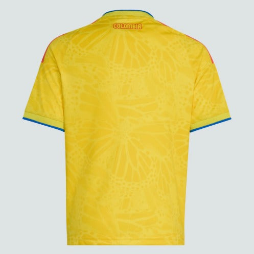 CAMISETA SELECCIÓN COLOMBIA 1.1 AMARRILA MUNDIAL 2026 - BORDADA